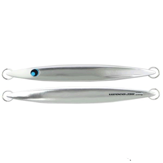 UROCO UROCO JIG 80g ALUMINUM #012G ALUMINUM SILVER GLOW HEAD