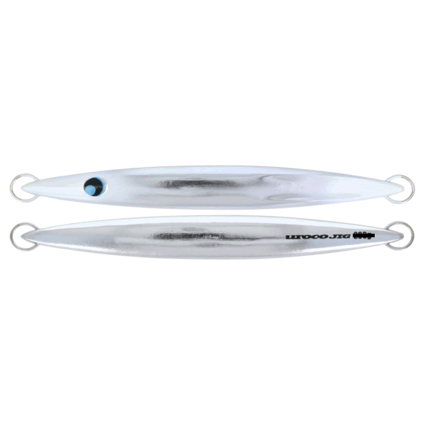 UROCO UROCO JIG 80g ALUMINUM UV #014GUV ALUMINUM SILVER/DOUBLE GLOW