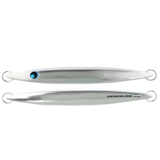 UROCO UROCO JIG 160g ALUMINUM #012G ALUMINUM SILVER GLOW HEAD