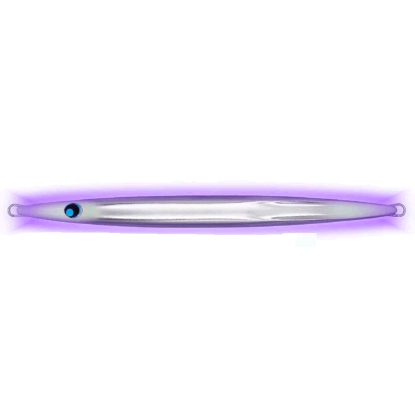 UROCO UROCO JIG 400g ALUMINUM UV #014GUV ALUMINUM SILVER DOUBLE END GLOW UV