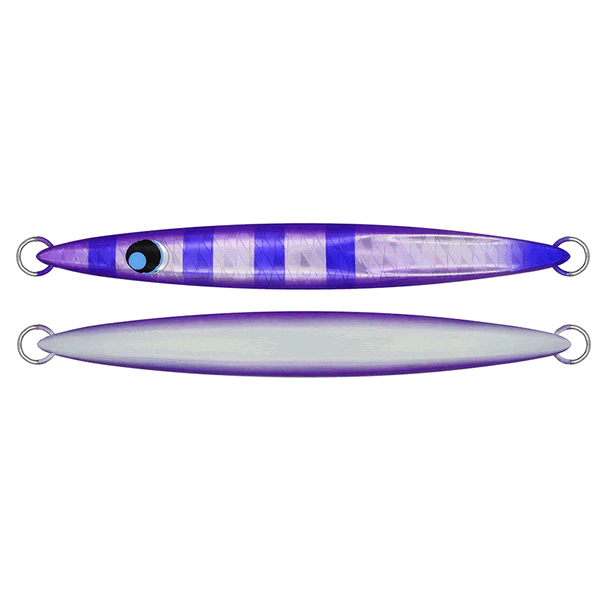 UROCO UROCO JIG Hiroto model 120g #250G PURPLE ZEBRA / FULL GLOW