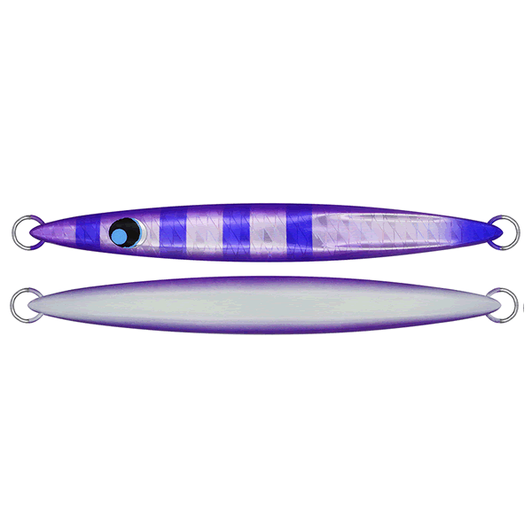 UROCO UROCO JIG Hiroto model 160g #250G PURPLE ZEBRA / FULL GLOW
