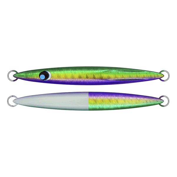 UROCO UROCO JIG Hiroto model 200g #248G GREEN GOLD PURPLE/FH GLOW
