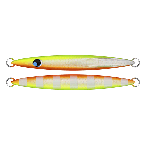 UROCO UROCO JIG Hiroto model 200g #249G CHART ORANGE/Z GLOW