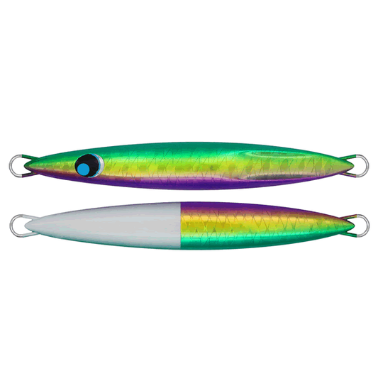 UROCO UROCO JIG SHORT Hiroto model 120g #248G GREEN GOLD PURPLE/FH GLOW