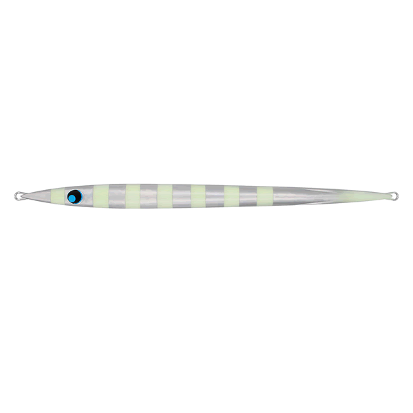 UROCO UROCO JIG LONG 300g #004G SHELL SILVER/ZEBRA GLOW
