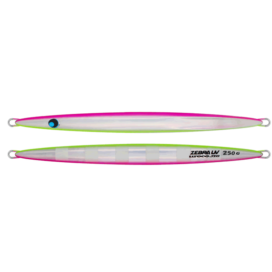UROCO UROCO JIG 250g #507UVZ PINK CHART SHELL/UV ZEBRA
