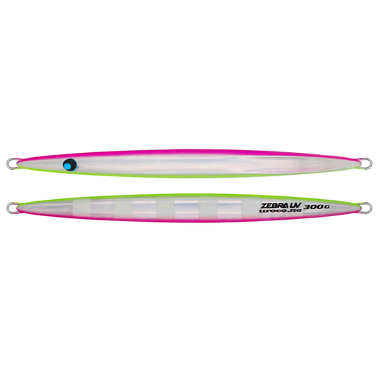 UROCO UROCO JIG 350g #507UVZ PINK CHART SHELL/UV ZEBRA