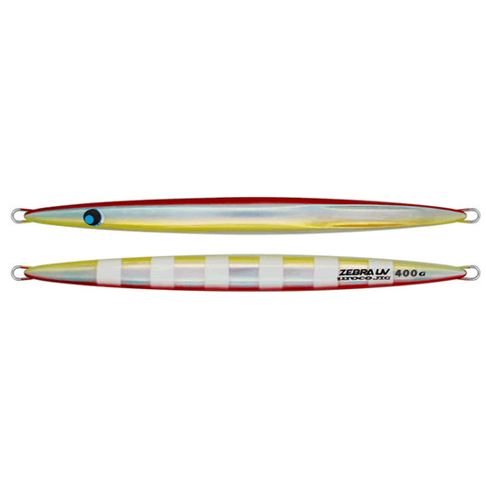 UROCO UROCO JIG 400g #508UVZ REDBACK SHELL/UV ZEBRA
