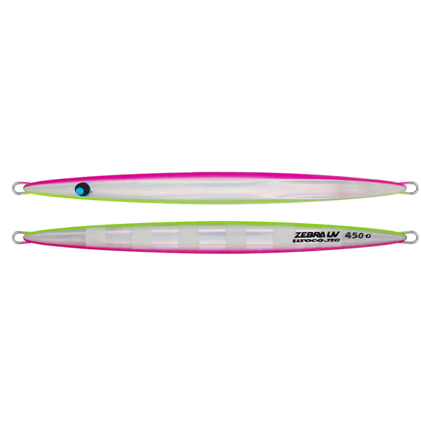 UROCO UROCO JIG 450g #507UVZ PINK CHART SHELL/UV ZEBRA