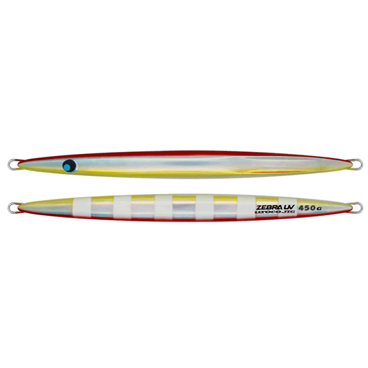 UROCO UROCO JIG 450g #508UVZ REDBACK SHELL/UV ZEBRA