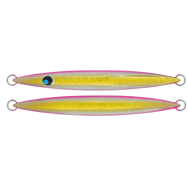 UROCO UROCO JIG Hiroto model 120g #257G GOLD/GLOW PINK EDGE