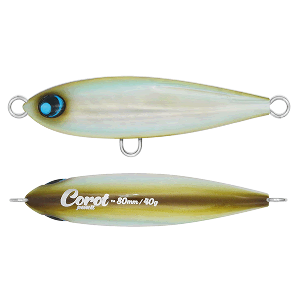 UROCO COROT PENCIL 80 80mm, 40g Sinking #008UV UV SQUID saltwater fishing lure