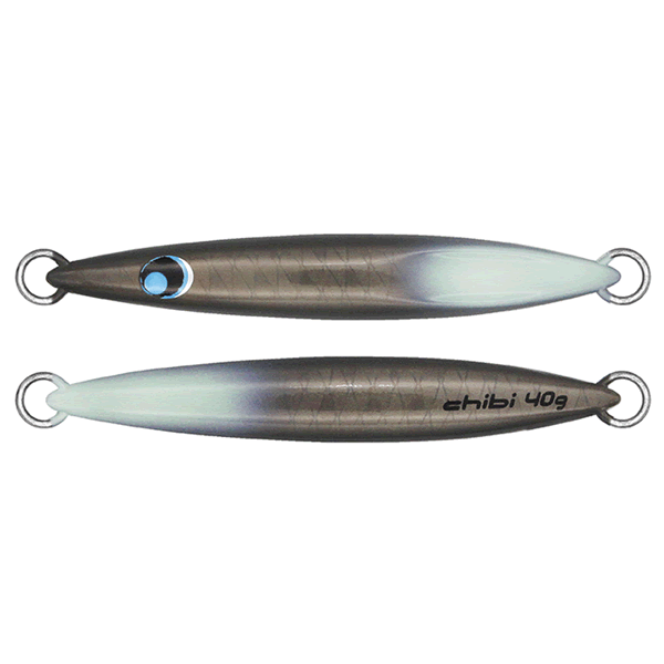 UROCO CHIBI UROCO Hiroto model 40g #251G BK SMOKE/GROW saltwater fishing lure