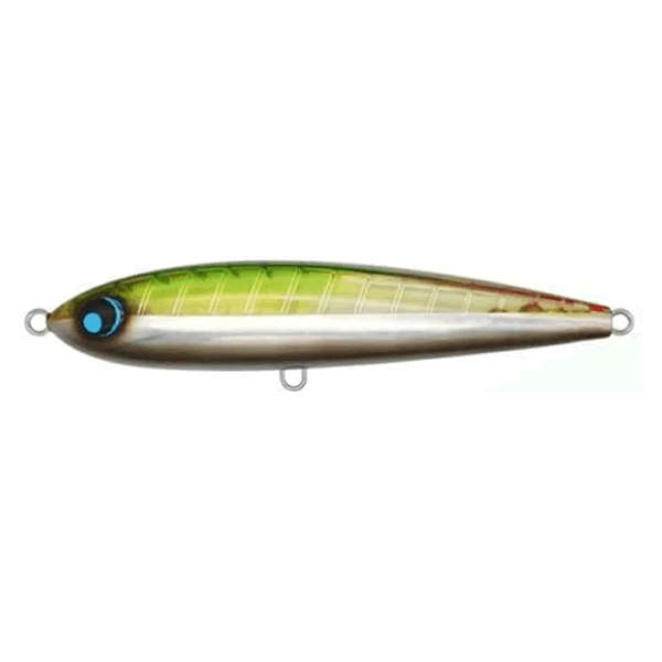 UROCO UROCO PENCIL 190mm : 100g #005 CLEAR HF HOLOGRAM/GREEN GB saltwater fishing lure