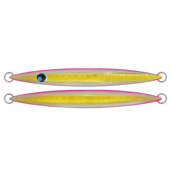 UROCO UROCO JIG Hiroto model 300g #257G GOLD/GLOW PINK EDGE