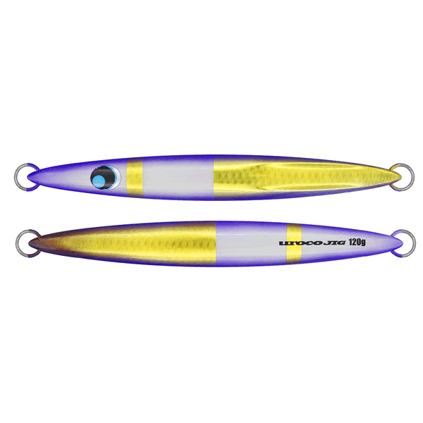 UROCO UROCO JIG Hiroto model 120g 10th Anv. #260G PURPLE GOLD/DHG
