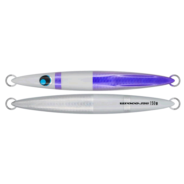 UROCO UROCO JIG SHORT Hiroto model 150g 10th Anv. #259G P WHITE PURPLE/DHG