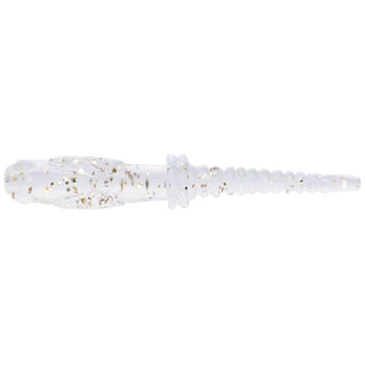 FISH LABO Jyammy 1.3" (10 pcs/pack) #08 GOLD DUST CLEAR