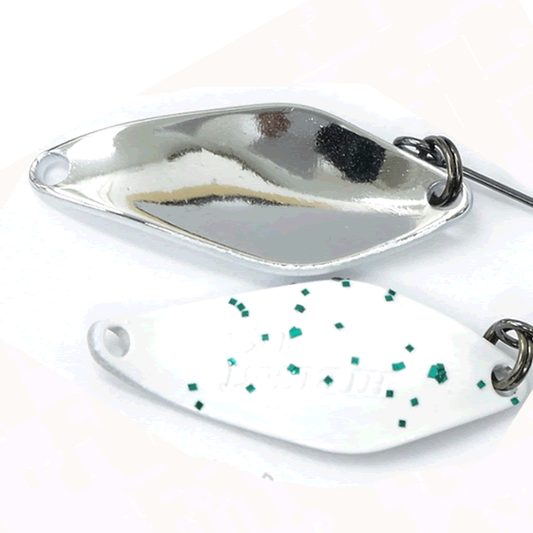 VALKEIN HI BURST 1.6g AJM2 GREEN GLOW RED GLITTER/SILVER UV（PURPLE）
