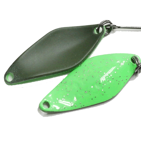 VALKEIN HI BURST 1.6g AJM3 GREEN GLOW SILVER GLITTER/DARK OLIVE