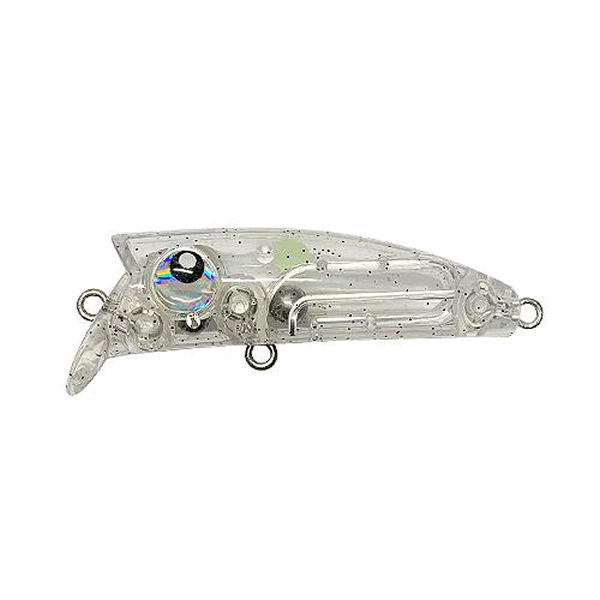 Halcyon System YUBI SUCK 40SS 40mm : 3.3g Slow Sinking M14 CLEAR AKA LAME saltwater fishing lure