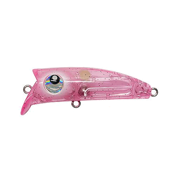 Halcyon System YUBI SUCK 40F 40mm : 3.0g Floating M21 CLEAR PINK AKA LAME saltwater fishing lure