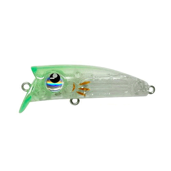 Halcyon System YUBI SUCK 40F 40mm : 3.0g Floating M28 LIME SODA USLA GLOW saltwater fishing lure