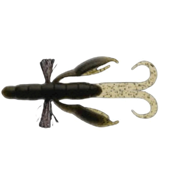 Bait Breath BYS CRAW PORTLY Feco 3" (7 pcs/pack) #104B CINNAMON / SEED freshwater fishing lure