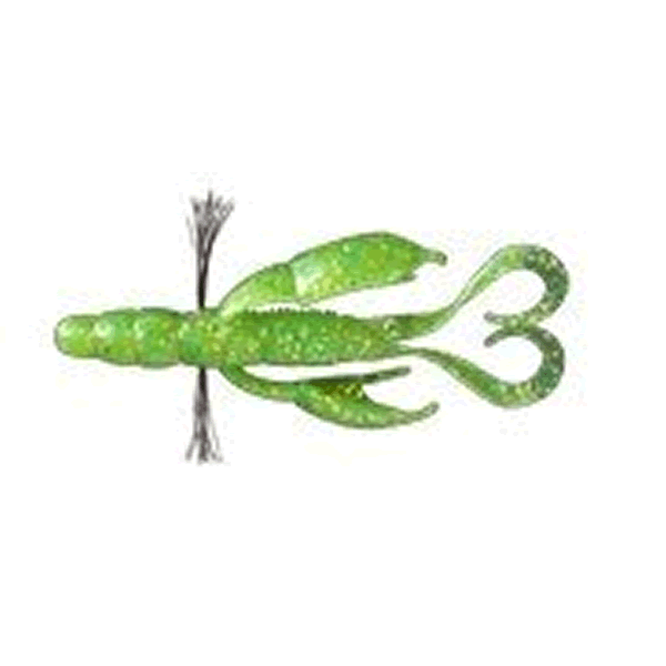 Bait Breath BYS CRAW PORTLY Feco 3" (7 pcs/pack) #200B CHARTREUSE freshwater fishing lure