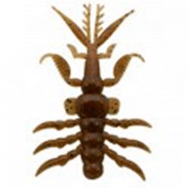 Bait Breath SKELETON SHRIMP SSP 2.7" (8 pcs/pack) #159 EBI MISO RED saltwater fishing lure