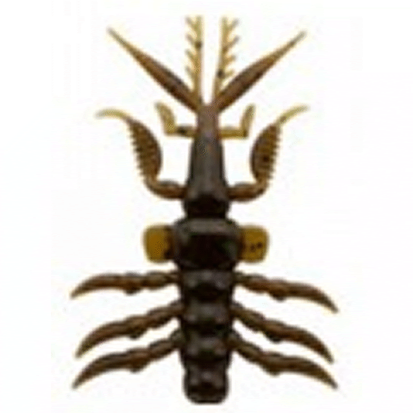 Bait Breath SKELETON SHRIMP SSP 2.7" (8 pcs/pack) #160 MAD G PUMPKIN/SEED saltwater fishing lure