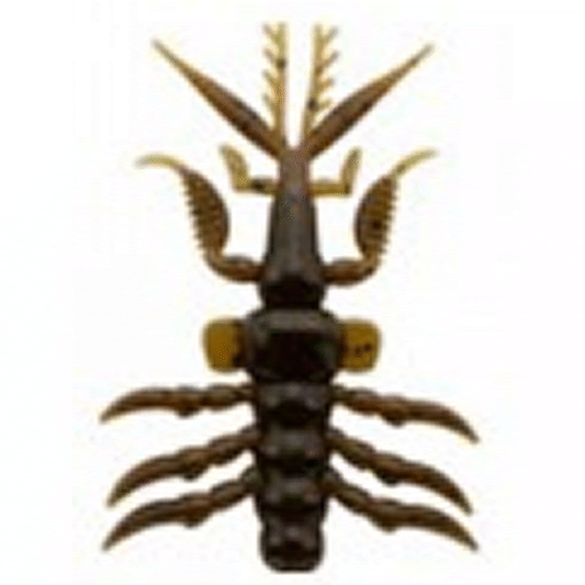 Bait Breath SKELETON SHRIMP SSP 2.7" (8 pcs/pack) #160 MAD G PUMPKIN/SEED