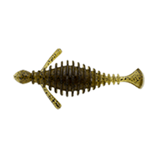 Bait Breath BIG RUI 3.5" (8 pcs/pack) #120 GR PUMPKIN / SEED