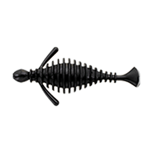 Bait Breath BIG RUI 3.5" (8 pcs/pack) #003 BLACK
