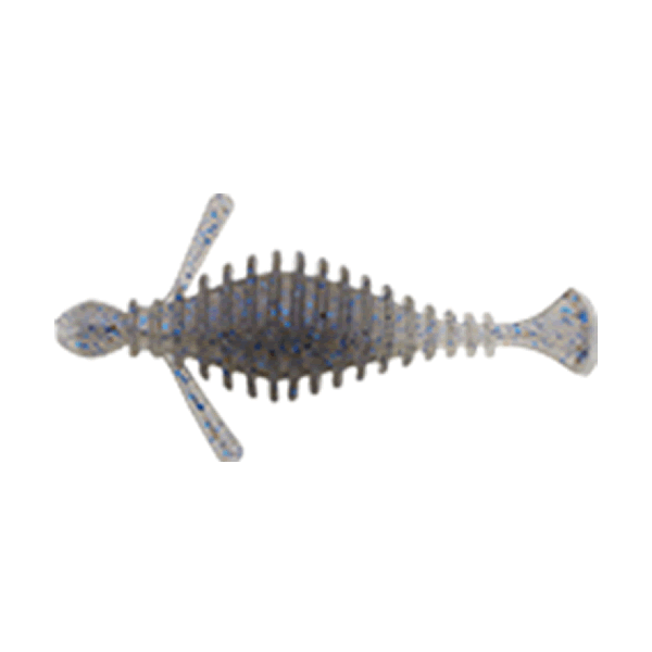 Bait Breath BIG RUI 3.5" (8 pcs/pack) #736 SECRET WAKASAGI BLUE LAME freshwater fishing lure