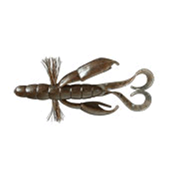 Bait Breath BYS CRAW PORTLY Feco 4" (6 pcs/pack) #104B CINNAMON / SEED freshwater fishing lure