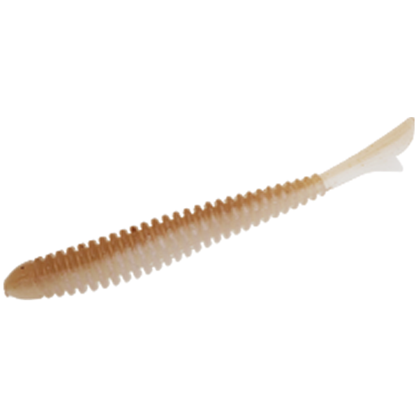 Bait Breath Fish Tail RINGER 3.5" (7 pcs/pack) #900 WAKASAGI (TWO-TONE) freshwater fishing lure