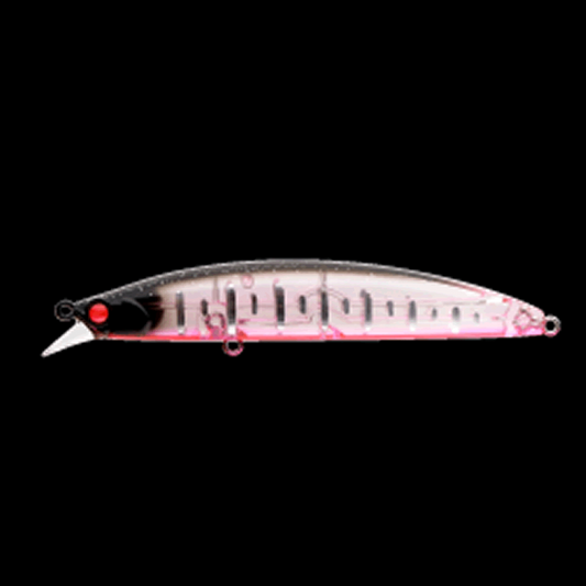 APIA DOVER 99F 99mm : 15g FLOATING #09 BLACK HEAD CLEAR