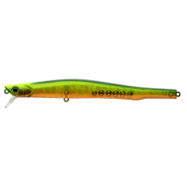 APIA H BAIT 14g 140mm : 14g Slow Floating #12 DOKUDAMIGREEN saltwater fishing lure