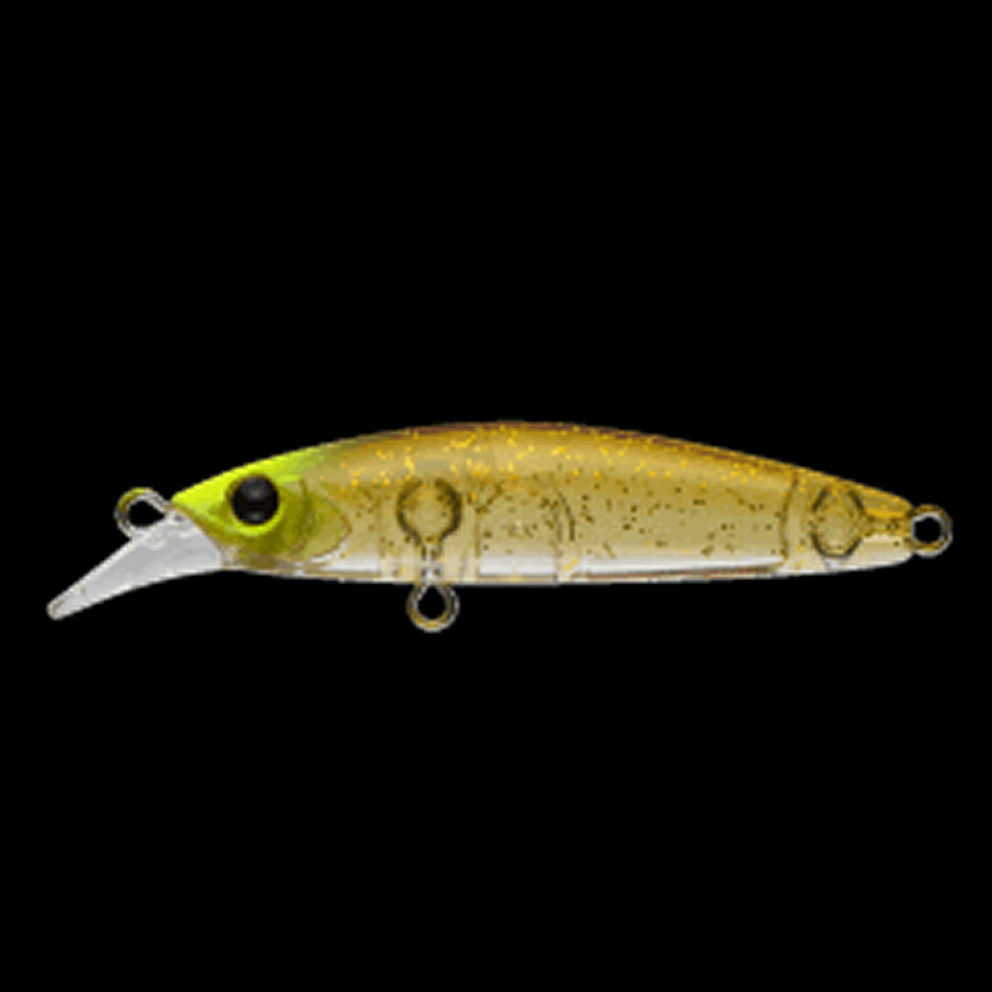 APIA DOVER 46 SS 46mm : 2.3g SLOW SINKING #08 CHAMPAGNE CLEAR saltwater fishing lure