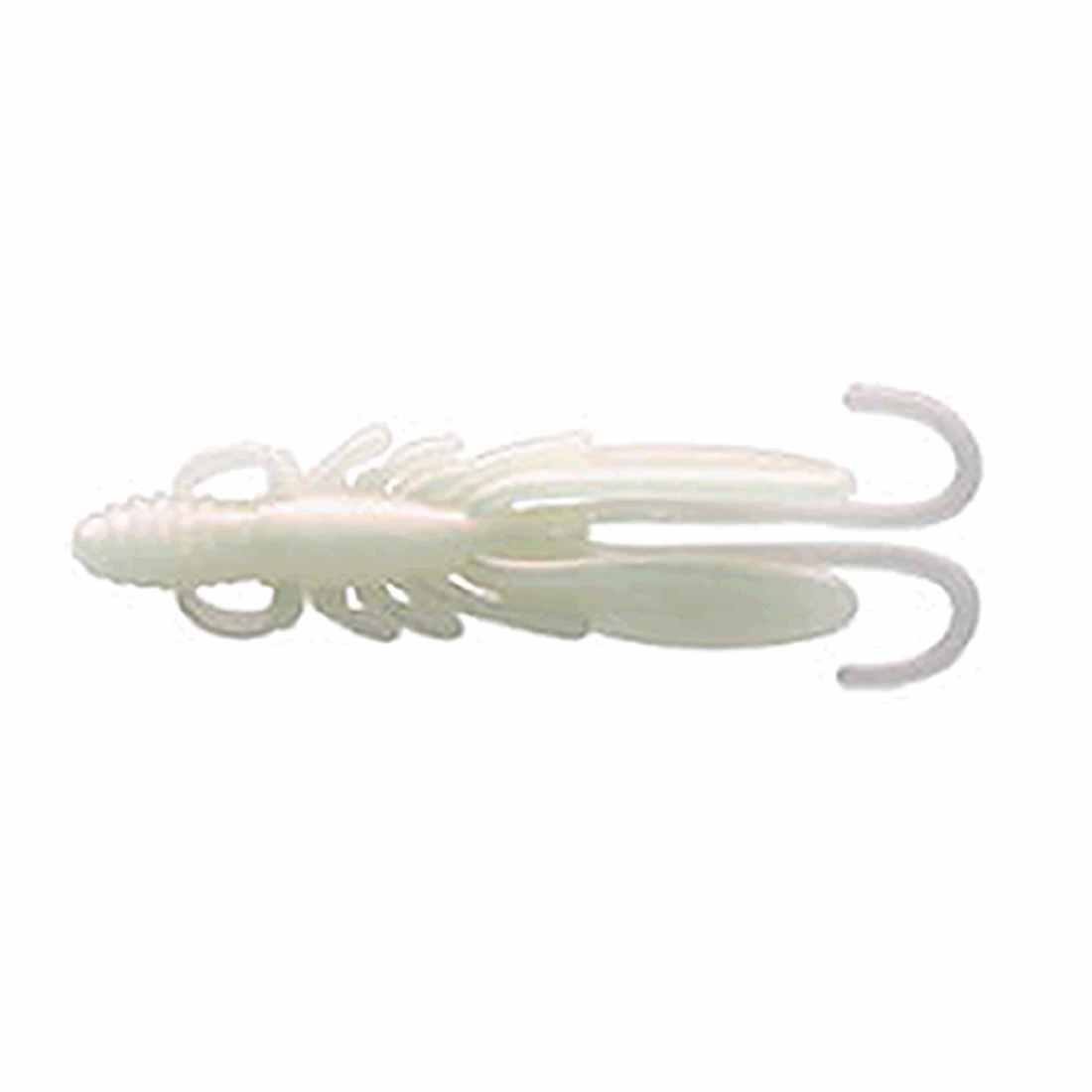 ECOGEAR BUG ANTS 3" 82mm (8 pcs/pack) 010 PEARL GLOW (LUMINOUS) saltwater fishing lure