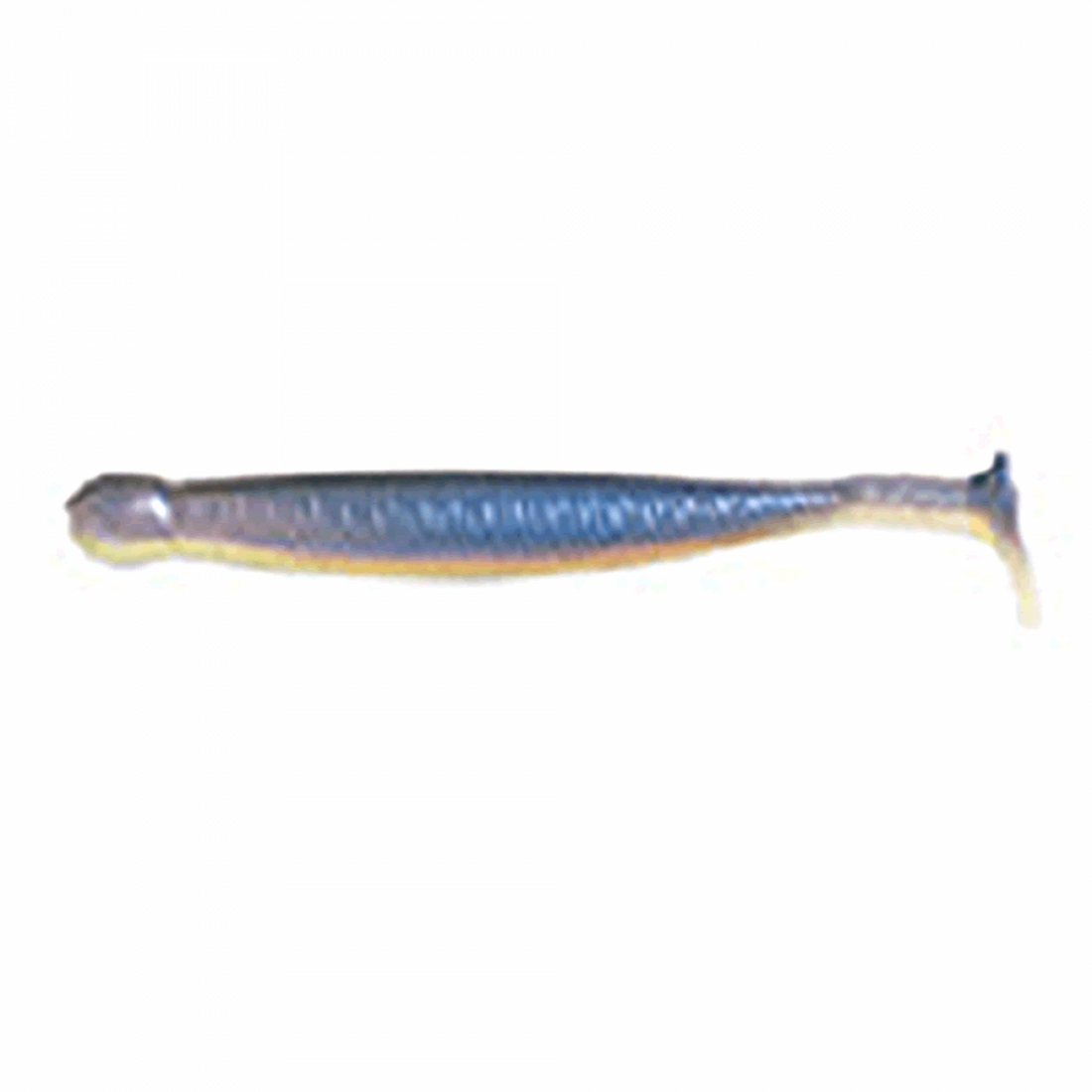 ECOGEAR GRASS MINNOW-S 1-3/4" 42mm (12 pcs/pack) 101 PEARL WHITE/BLUE PEARL BACK saltwater fishing lure