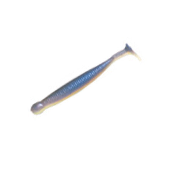 ECOGEAR GRASS MINNOW-M 2-1/2" 64mm (10 pcs/pack) 101 PEARL WHITE/BLUE PEARL BACK