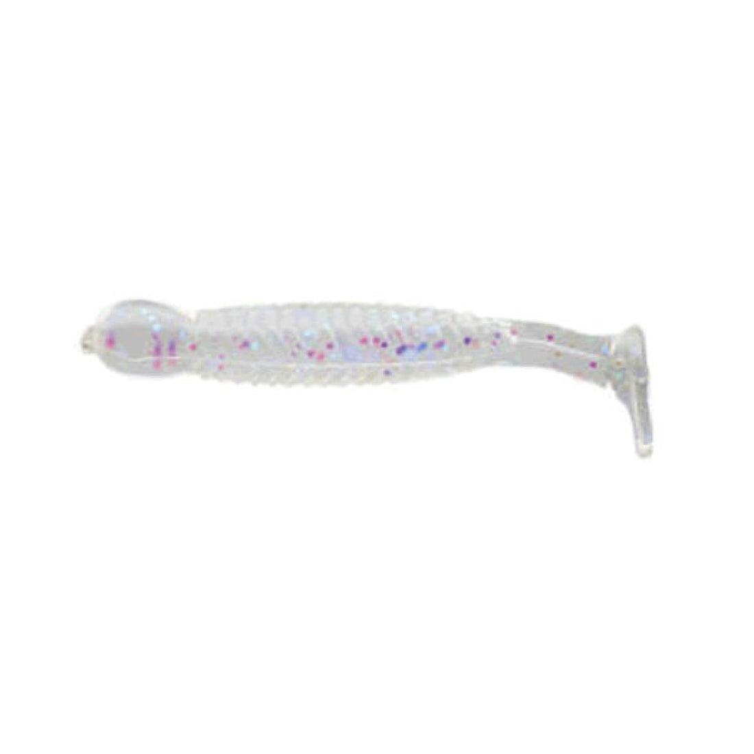 ECOGEAR GRASS MINNOW-M 2-1/2" 64mm (10 pcs/pack) 228 PURE CLEAR HOLO saltwater fishing lure