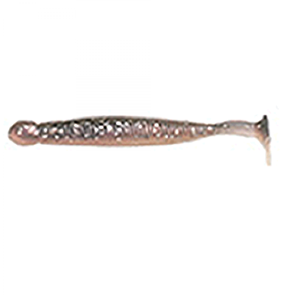 ECOGEAR GRASS MINNOW-L 3-1/4" 85mm (8 pcs/pack) 115 PEARL/SMOKE SILVER GLT.BACK
