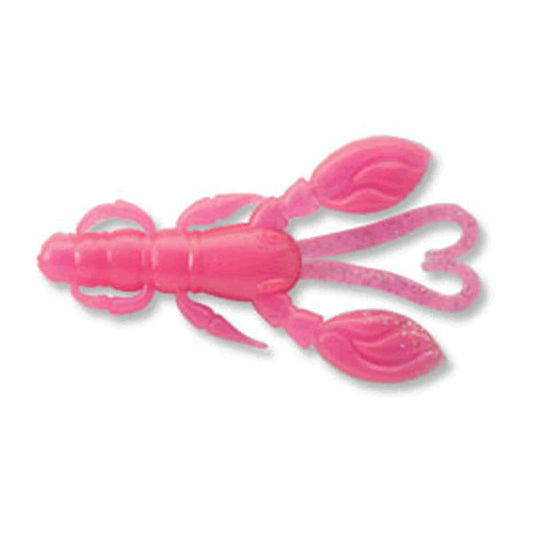 ECOGEAR KASAGO SHOKUNIN ROCK CLAW 2" 65mm (5 pcs/pack) 158 SUPER HOLO GRAMME/PINK GUROU BACK(LUMINOUS)