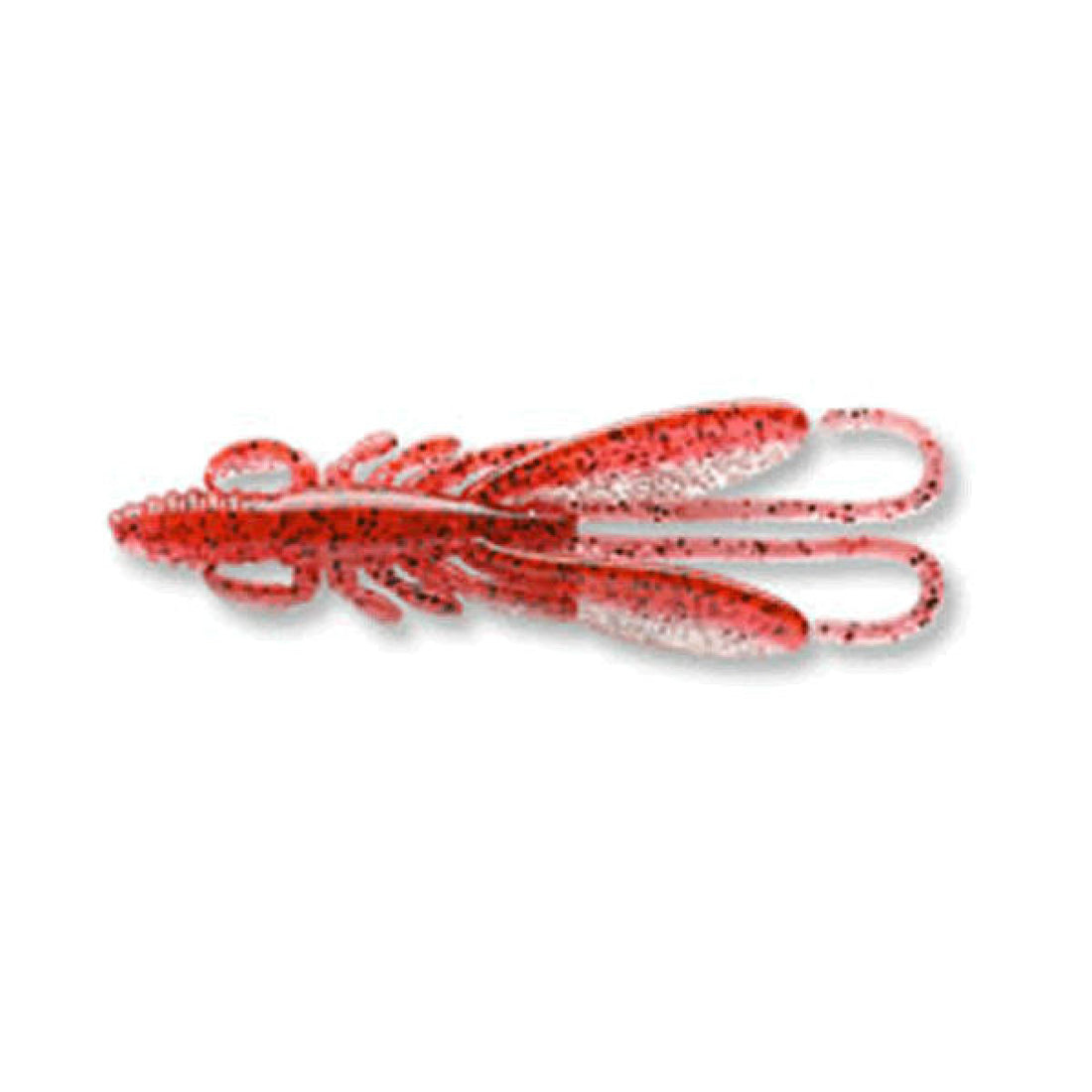 ECOGEAR KASAGO SHOKUNIN BUG ANTS 2" 60mm (6 pcs/pack) 111 CLEAR Glt./RED SMALLBLACK+RED Glt.BACK saltwater fishing lure
