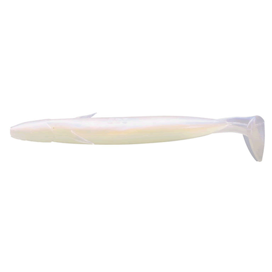 ECOGEAR POWER SHAD 4" 100mm (7 pcs/pack) 198 HIRAME GUROU(LUMINOUS)