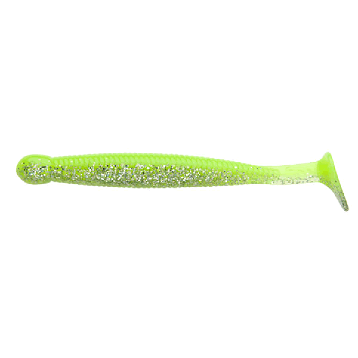 ECOGEAR GRASS MINNOW-L 3-1/4" 85mm (8 pcs/pack) 277 CHART RUTH SHINER